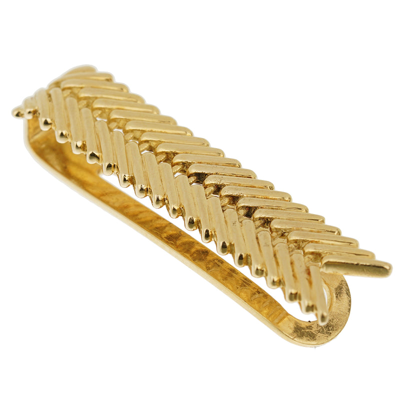 Van Cleef & Arpels Vintage Yellow Gold Money Clip – Opulent Jewelers