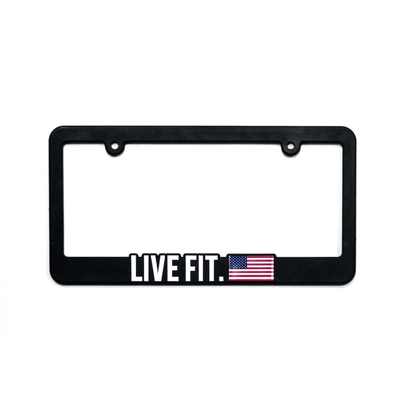Live Fit. License Plate Frame | Live Fit Apparel | LVFT - Live Fit. Apparel