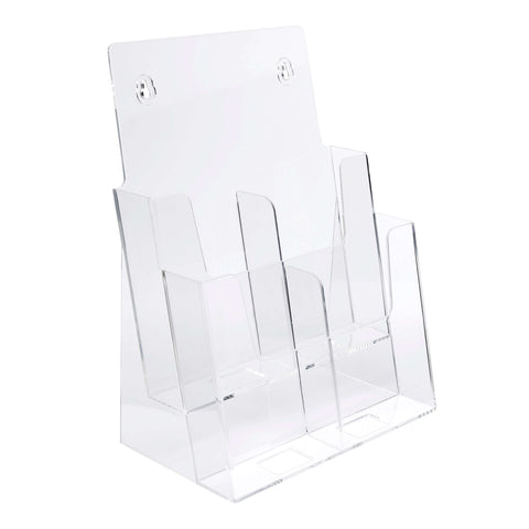 Two-Tier Literature Holder 8-3/4" Wide