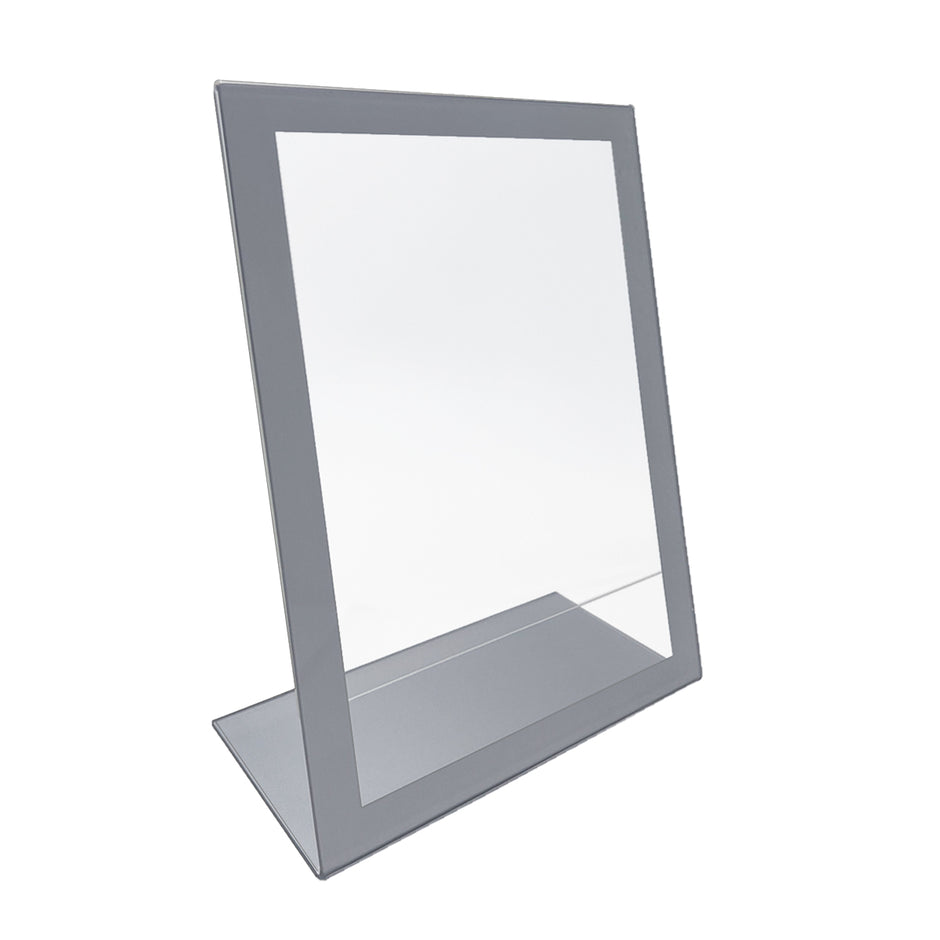 Order Slant Back Ad Frame - Clear and Acrylic