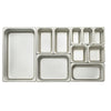 Anti-Jam Steam Pan store and display entrees and side dishes. This model is constructed from durable 23 gauge 18/8 stainless steel. Thanks to its anti-jam corners, this NSF listed item quickly separates from the stack and for convenience in your busy kitchen. An excellent addition to restaurants, catering companies and fast-paced food service facilities.