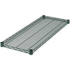 Wire Shelf 2/Pack organize your professional kitchen, warehouse, or storage area with the help of this epoxy coated wire shelf. Functional, economical and easy to set up, this durable wire shelf and will provide reliable storage for your commercial or industrial setting. This wire shelf is built to endure temperatures from -100°F to 500°F and is great for use in both hot and cold places.