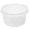 2.3oz Mini Rectangular Container with Lid – durable, leak-resistant, and perfect for sauces, condiments, snacks, and meal prep. Food-safe plastic with a secure lid for freshness and easy transport.