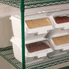 Wire Shelf 2/Pack organize your professional kitchen, warehouse, or storage area with the help of this epoxy coated wire shelf. Functional, economical and easy to set up, this durable wire shelf and will provide reliable storage for your commercial or industrial setting. This wire shelf is built to endure temperatures from -100°F to 500°F and is great for use in both hot and cold places.