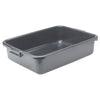 (Gray 5" 12/Pack, Black 5" 12/Pack, White 5" 12/Pack, Brown 7" 6/Pack, Gray 7" 6/Pack, Black 7" 6/Pack, White 7" 6/Pack) Dish Box is great to have to assist with cleaning off tables to get them ready for the next customers. Easy carrying handles will make it comfortable to move to and from the kitchen.