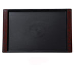 Yanco Serving Tray With Color Handle FT-48 feature a durable plastic construction with a non-slip surface, ensuring secure transport of food and beverages. Designed for heavy use, they are perfect for restaurants, cafeterias, catered events, or home dining. The black and red color combination adds a modern touch, while the rectangular shape provides ample space for serving meals, drinks, or appetizers. Lightweight and easy to handle, these trays are ideal for fast-paced environments and frequent use.