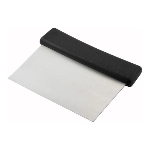 Winco DSC-2/DSC-2W, Plastic Hdl, S/S Blade Dough Scraper