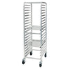 (10-Tier Knock Down No Break, 10-Tier Knock Down, 10-Tier Welded, 20-Tier Knock Down No Break, 20-Tier Knock Down, 20-Tier Welded, 30-Tier Knock Down, 30-Tier Welded) Sheet Pan Rack 1/Pack is designed with levels, it provides space between each shelf to promote air circulation so your delicious bread and pastries cool faster. This NSF certified sheet pan rack can accommodate sheet/bun pans and its aluminum construction makes it exceptionally long-lasting.
