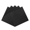 2-ply black beverage napkin premium quality elegant design versatile use compact size bulk pack absorbent and durable bar restaurant special event sophisticated touch