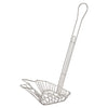 Taco Salad Bowl Fry Basket 12/Pack easily create taco bowls for delectable Mexican inspired salads with this triangular taco salad bowl basket. Designed with a loop handle, this tostada basket is easy to use and hassle free to store. An excellent addition to restaurants and other food service facilities.