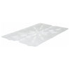 (Full Size 10/Pack, Half Size 10/Pack, 1/3 Size 20/Pack, 1/4 &nbsp;Size 20/Pack, 1/6 Size 20/Pack, 1/9 Size 20/Pack) Drain Shelf elevates food and facilitates efficient drainage to keep food fresh for a long time. It is made of the same durable polycarbonate the food pans and it features smooth surfaces that are easy to clean and reduces the risk of cross contamination.