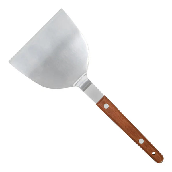 Teppanyaki Turner Winco TN43, Wooden Handle Offset 12/Pack