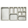 Anti-Jam Steam Pan model is constructed from durable 25 gauge 18/8 stainless steel. For added convenience, this steam pan features an anti-jamming design for hassle-free removal when stacked together while its wide edges ensure ease of handling. Ideal to have in restaurants, cafeterias and hospitals. This model is also NSF listed.
