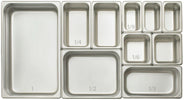 Anti-Jam Steam Pan model is constructed from durable 25 gauge 18/8 stainless steel. For added convenience, this steam pan features an anti-jamming design for hassle-free removal when stacked together while its wide edges ensure ease of handling. Ideal to have in restaurants, cafeterias and hospitals. This model is also NSF listed.