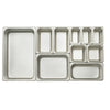 Anti-Jam Steam Pan model is constructed from durable 25 gauge 18/8 stainless steel. For added convenience, this steam pan features an anti-jamming design for hassle-free removal when stacked together while its wide edges ensure ease of handling. Ideal to have in restaurants, cafeterias and hospitals. This model is also NSF listed.