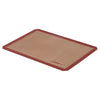 (Quarter-size, Half-size, Two Third-size, Full-size) Silicone Baking Mat&nbsp;10/Pack well-designed baking mat provides a non-stick baking surface and ensures even heat distribution for baking your culinary creations to perfection. This baking mat is made from top quality woven fiberglass with food grade silicone for unbeatable durability and temperature tolerance between -40°F and 480°F. An indispensable addition to any bakery, cafe, or restaurant.