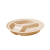 Yanco Deep 3-Compartment Plate NS-701T It is made from durable and reliable melamine material, which makes the plate look like ceramics. You can use this stylish plate to serve any dish you want. For example, you can use it for serving salads, side dishes, sushi or hot meals. The Nessico collection has an elegant and stylish design. Performed in beige color, it will perfectly fit any restaurant environment.