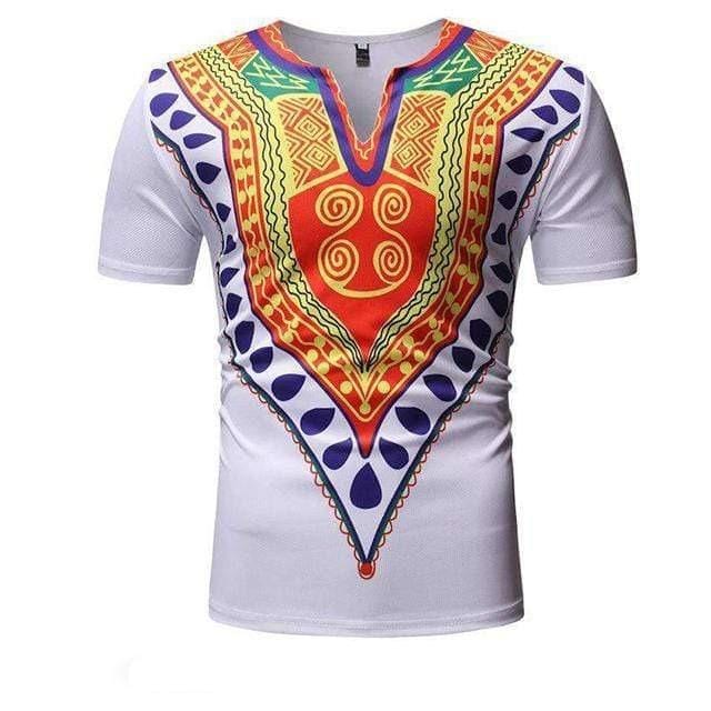 T Shirt avec Motif Africain | Mode Africaine