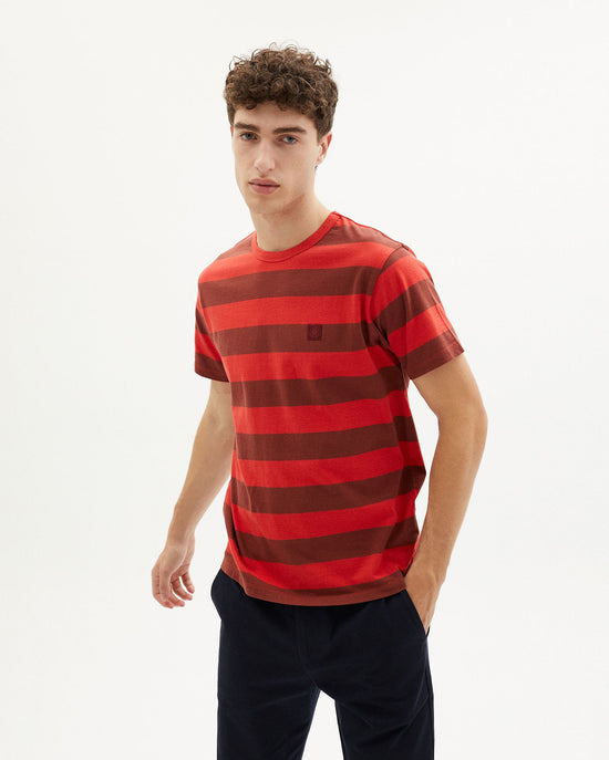 Camisa de rayas rojas » Welt Clothes - Ropa ecológica