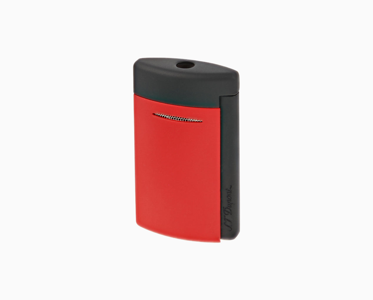 BRIQUET MINIJET NOIR ET ROUGE MAT