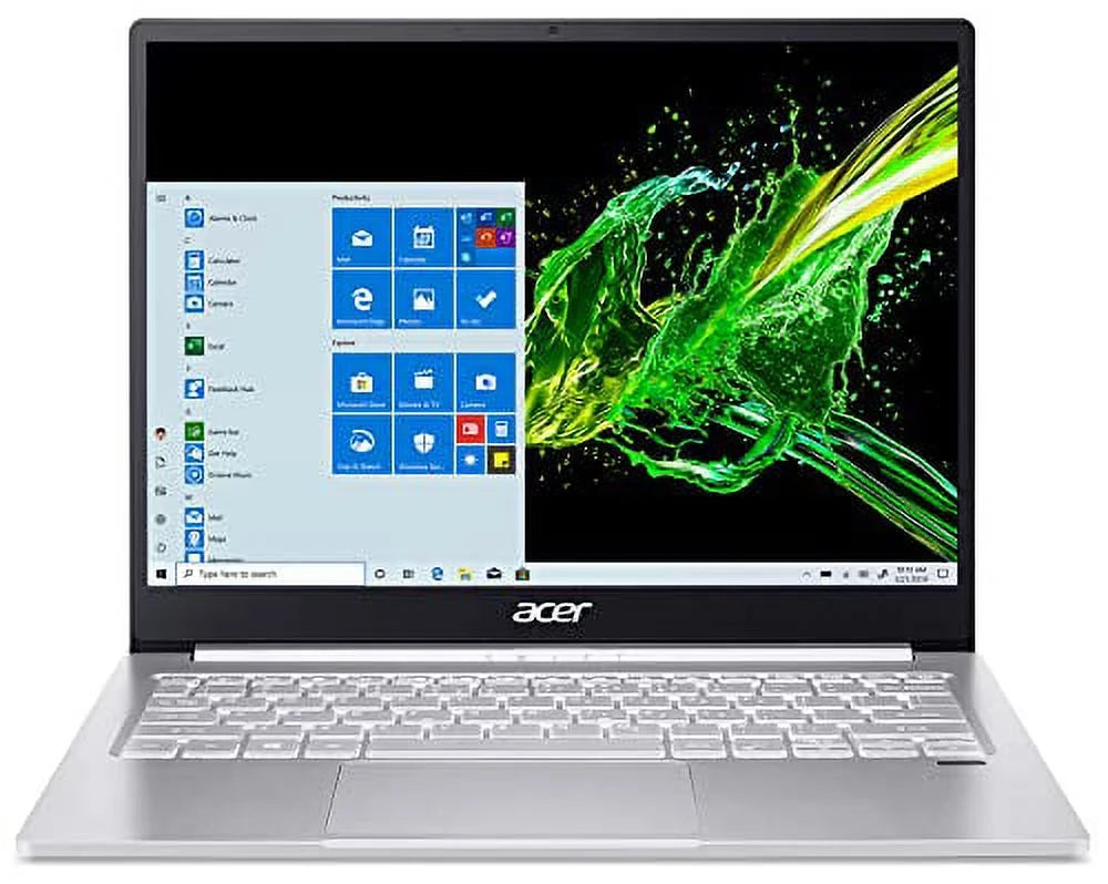 Acer Swift 3 SF313 Laptop Silver (Intel i5-1035G4 4-Core, 13.5" 2256x1504, 8GB RAM, 1TB PCIe SSD, Intel Iris Plus, Webcam, Wifi, Bluetooth, Backlit KB, Fingerprint, USB 3.1, HDMI, Win 11 Home)