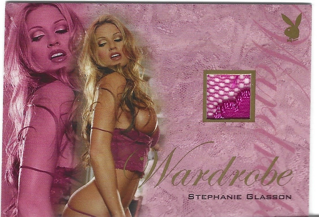 Playboy The Lingerie Chest Stephanie Glasson Wardrobe Card