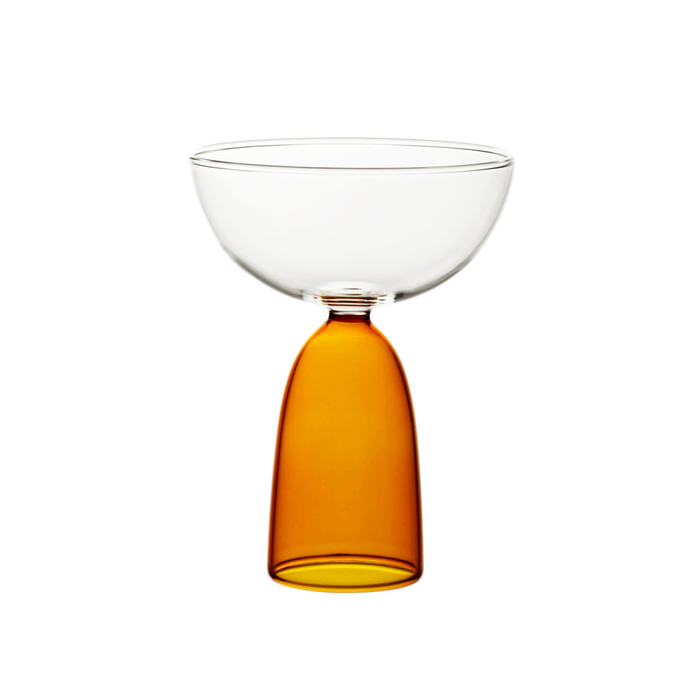 Gems Wine Glass: Amber (Set of 4) - SFMOMA Museum Store