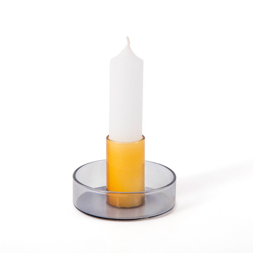recycled glass candle holders — MUSEUM OUTLETS