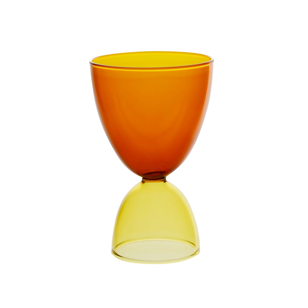 Gems Wine Glass: Amber (Set of 4) - SFMOMA Museum Store