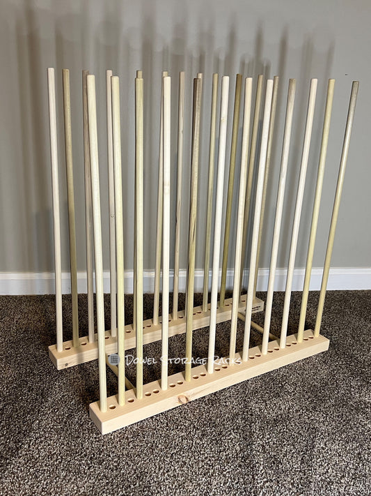 Art Storage Rack - 36 long x 18 wide with 36 tall dowels – Dowel Storage  Racks