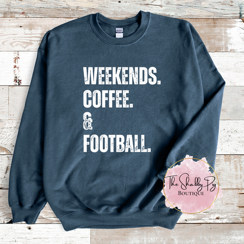 weekend sweatshirt – coffee and cloth