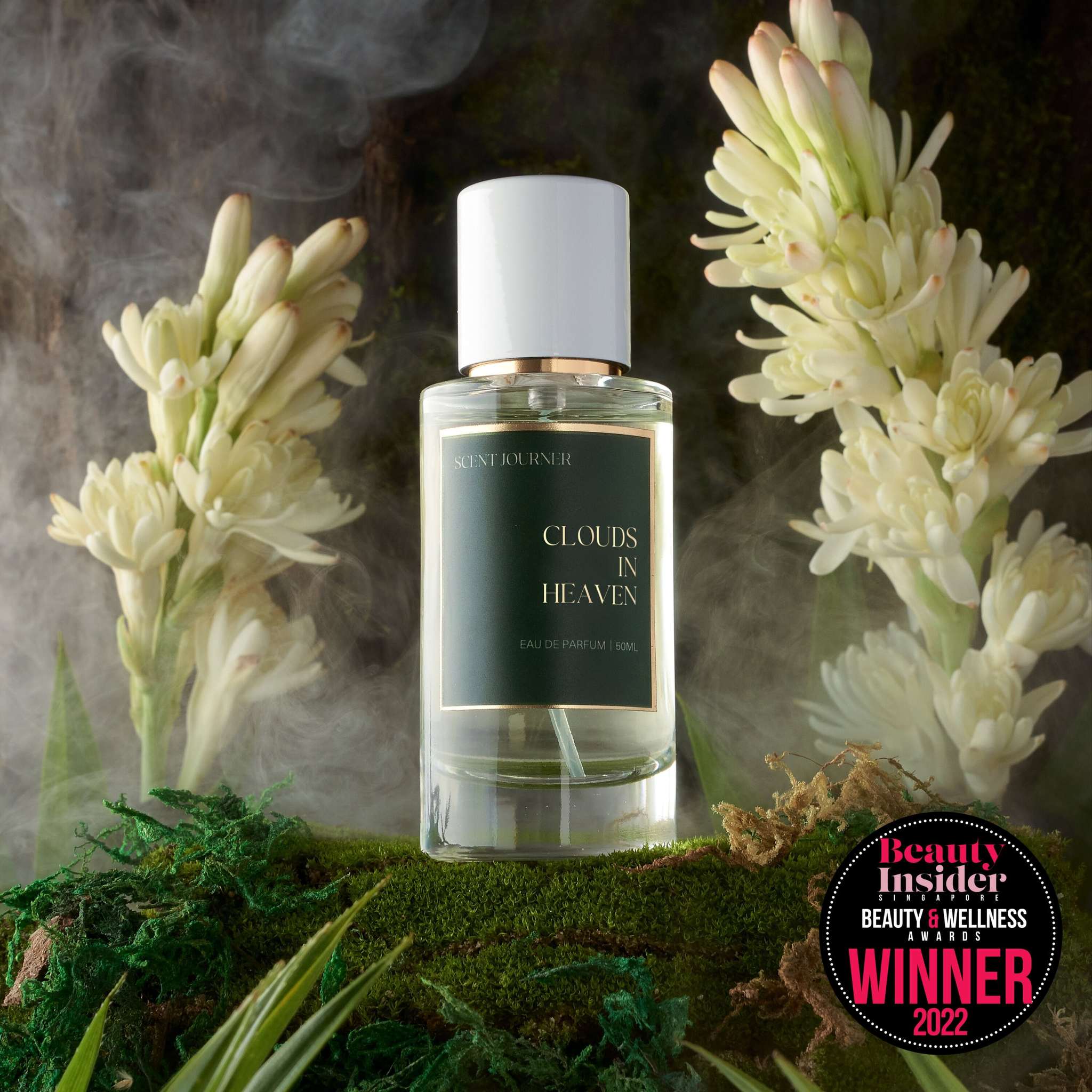 Scent Journer CLOUDS IN HEAVEN is a Beauty Insider Singapore Beauty & Wellness Awards Winner