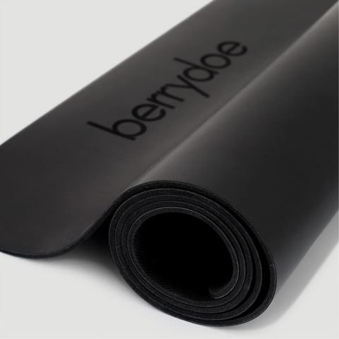 55x55 Black Round Yoga Mat, Eco Friendly Suede, Natural Rubber, Yoga Mat,  Exercise Workout Mat, Absorbent Rubber Yoga Mat -  Canada