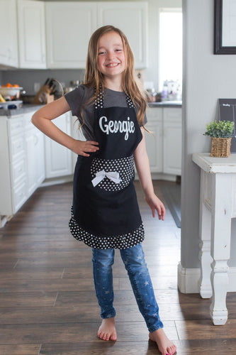 Personalized Ruffle Apron for Women Christmas Gifts for Mom