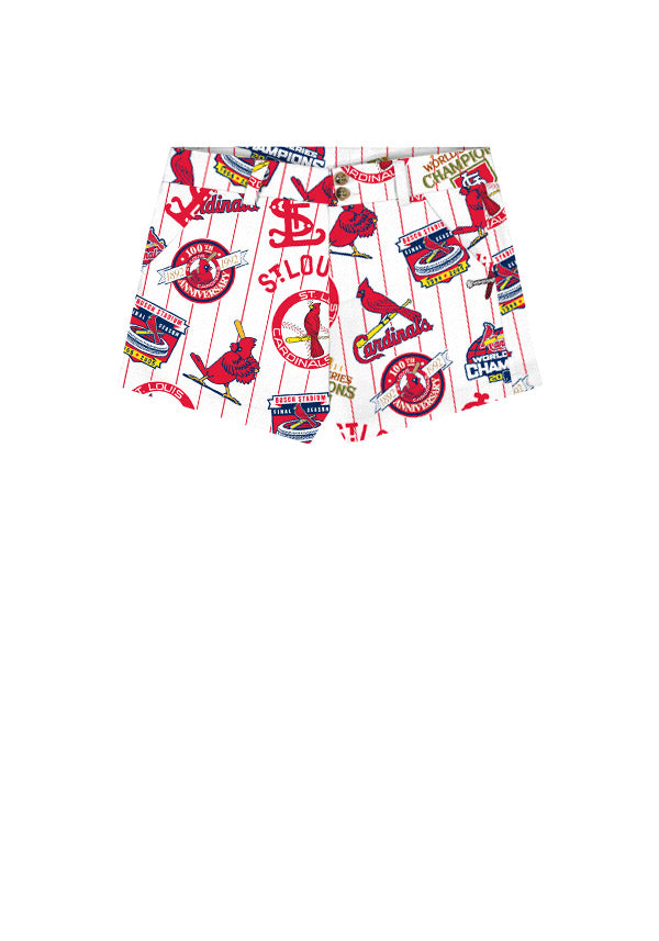 Women's Houston Astros Loudmouth Navy/Orange Retro Cooperstown Active Skort