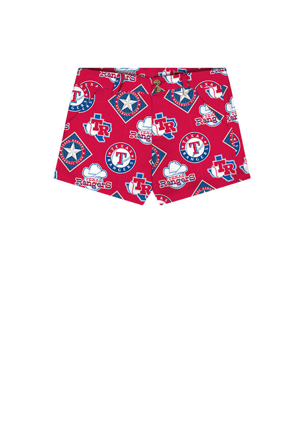 Loudmouth Golf | Astros Retro Women's High Waist Short - MTO | Size Default Title