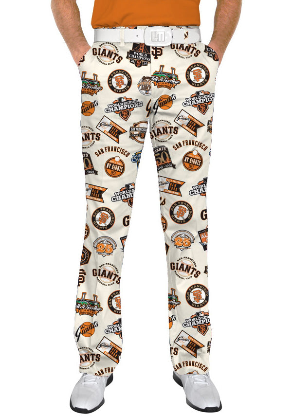 Loudmouth Golf | Giants Retro Men's Heritage or Birdie Pant - MTO | Size Default Title