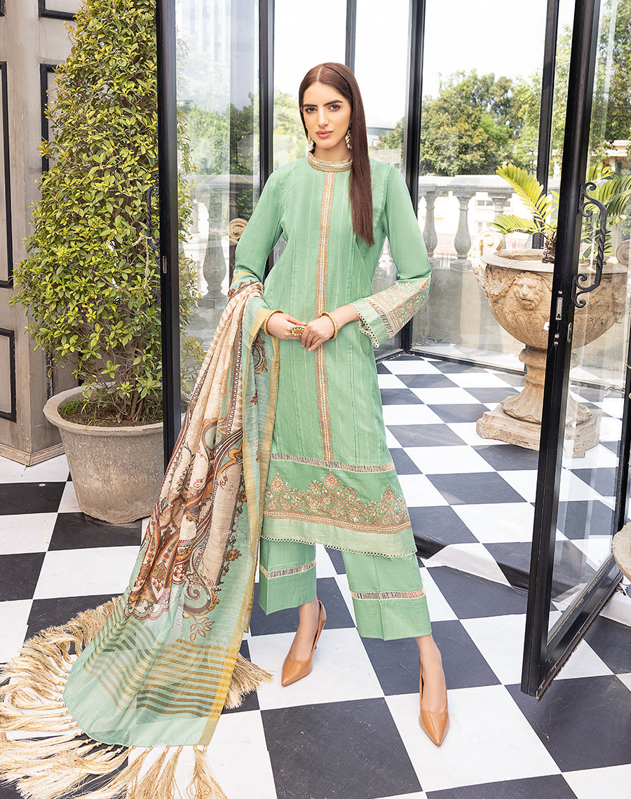 Ladies unstitched suits on sale online