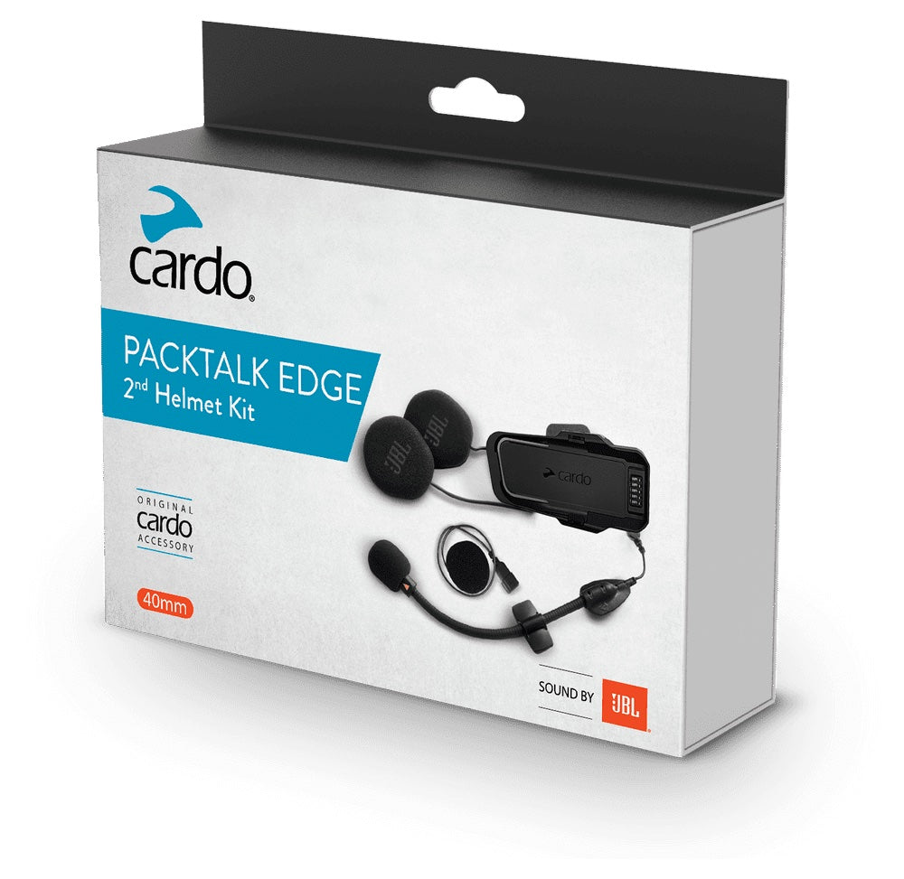 CARDO - PACKTALK EDGE 2ND HELMET KIT WITH SOUND BY JBL