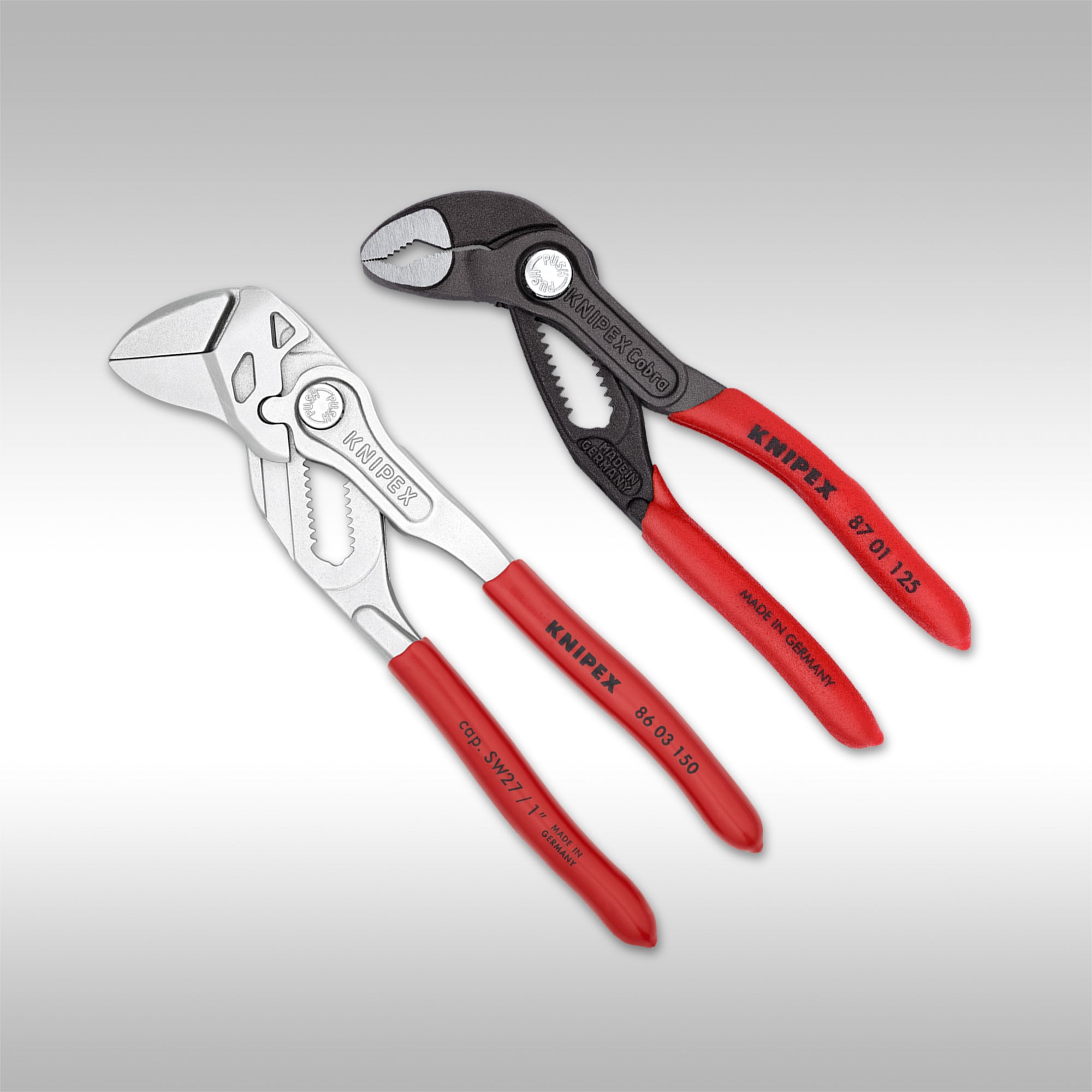 KNIPEX - 3PC PLIERS WRENCH SET - 7 1/4, 10, 12 - Upshift Online Inc.