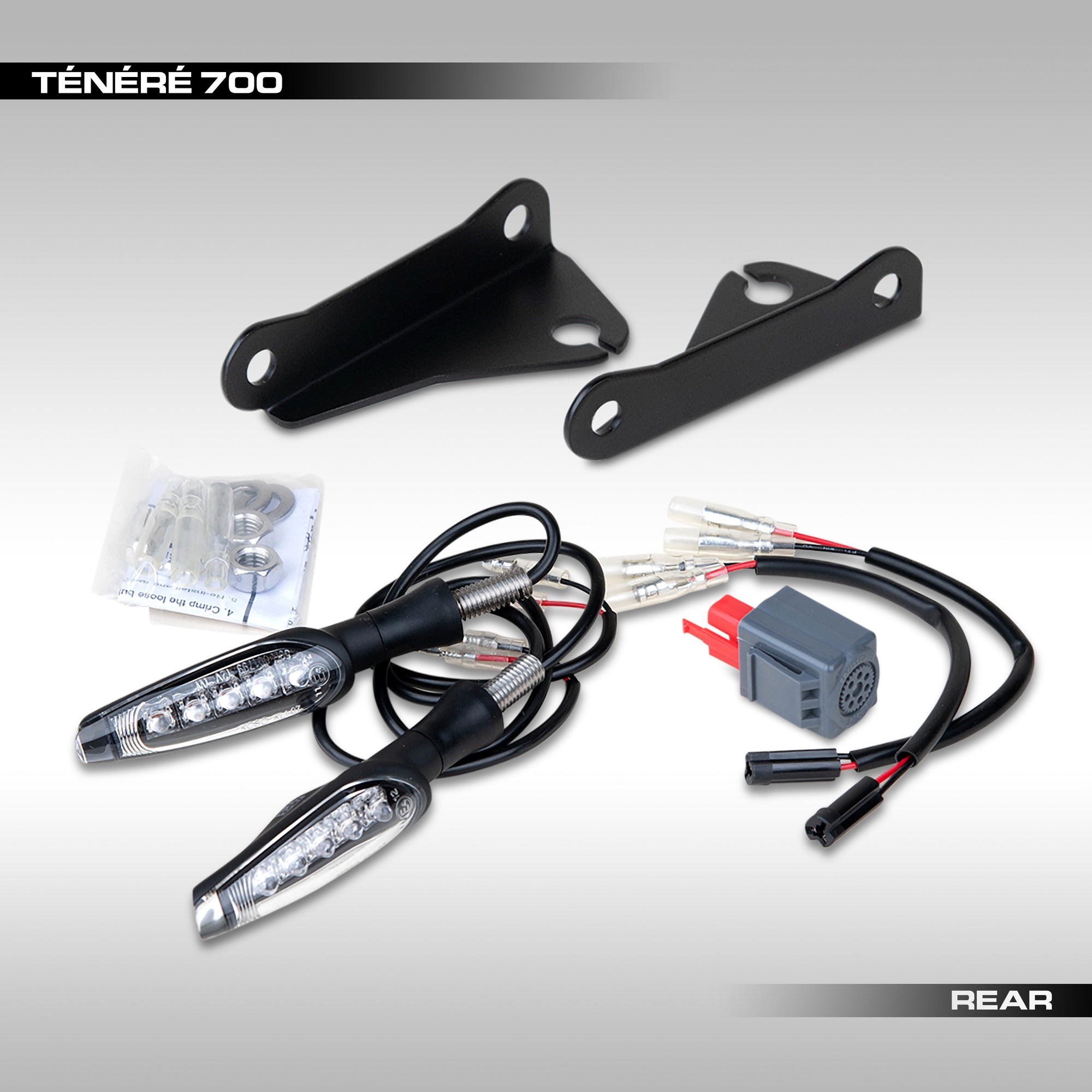 YOSHIMURA - UNIVERSAL CORNER-MOUNT TURN SIGNAL BRACKET KIT