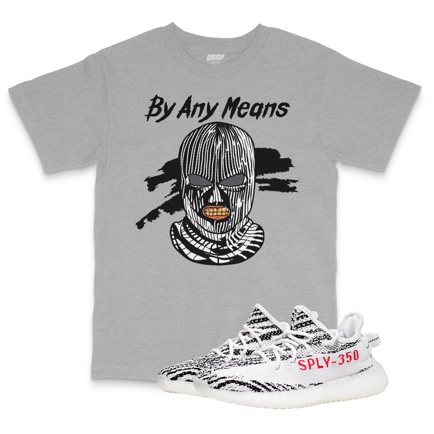 yeezy zebra tee