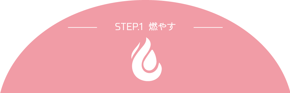 STEP1 燃やす