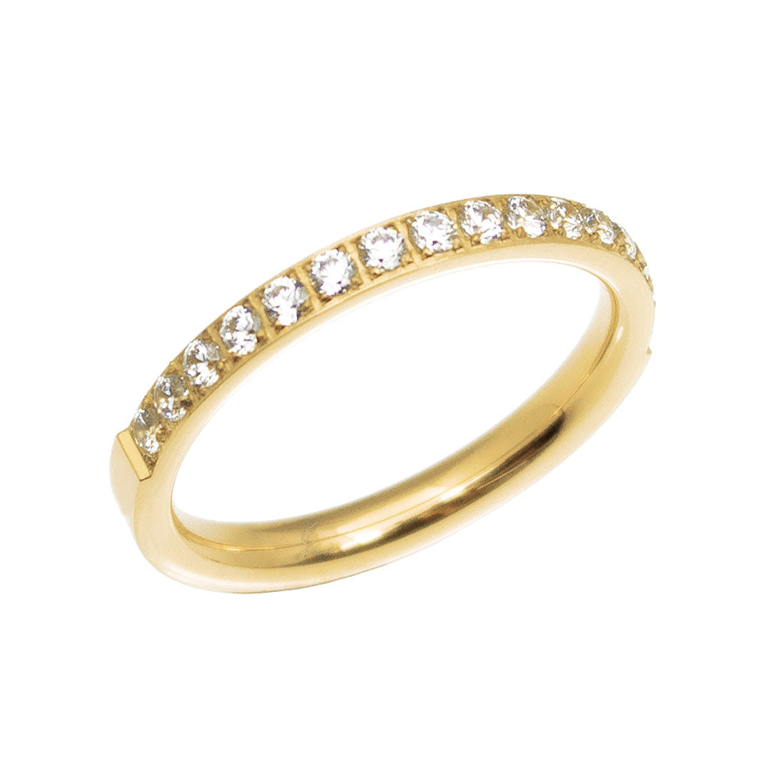 Tilde ring  gold