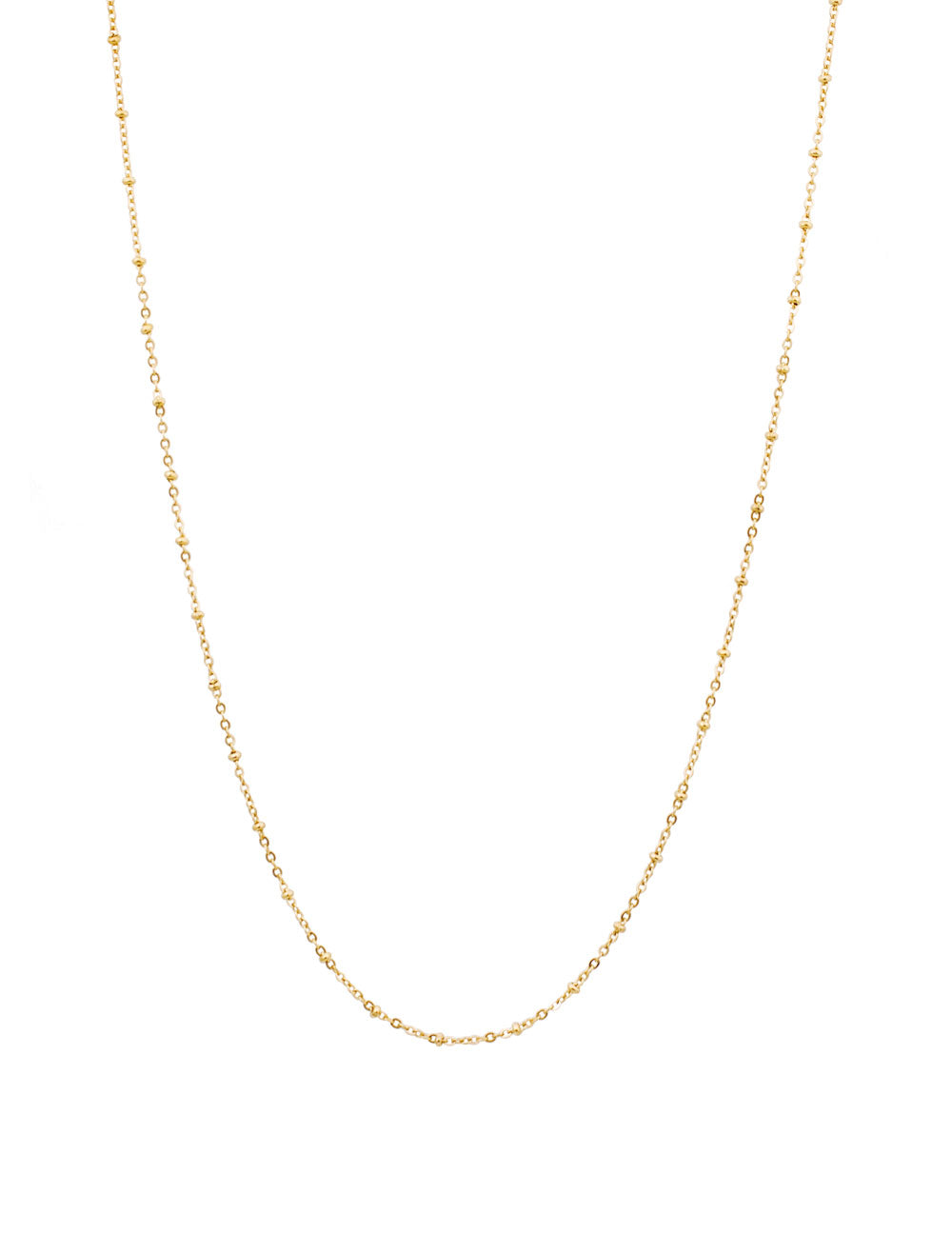 Signe necklace guld 70-75cm
