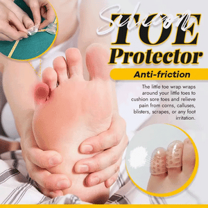 Silicone anti-friction toe protector - thedealzninja