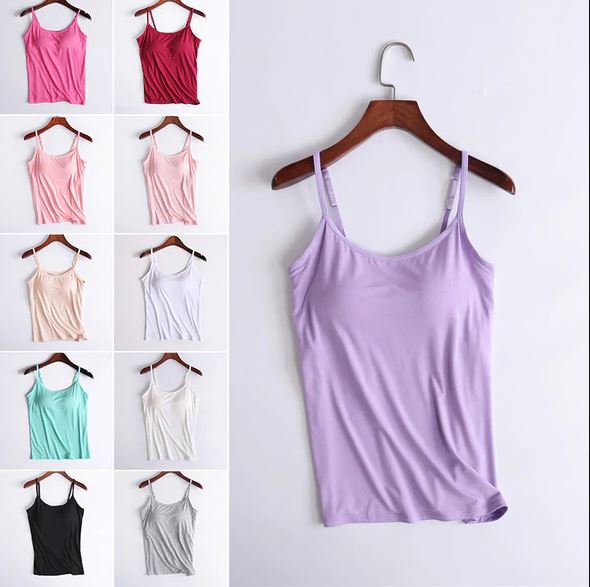 Tank With Built-In Bra – thedealzninja
