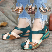 Comfy Arch Support Retro Round Toe Sandals – thedealzninja