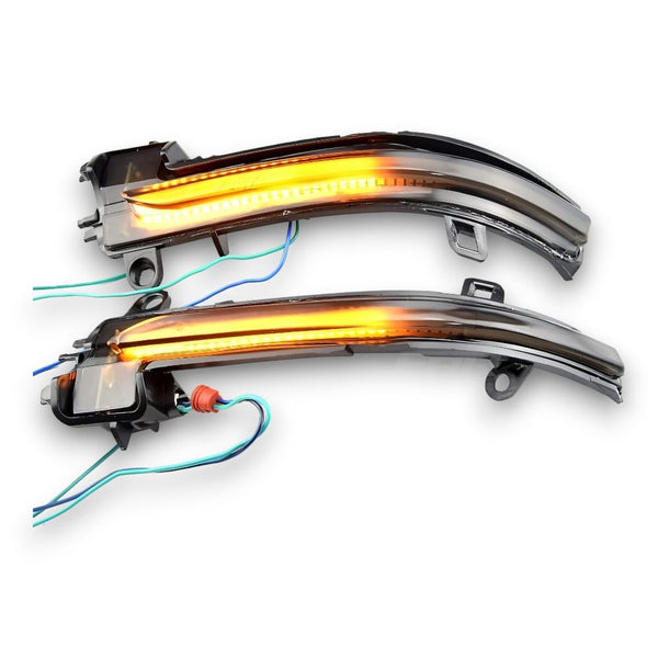 EuroLuxe BMW 1, 2, 3 & 4 Series (F2X/F3X) Dynamic Sequential Smoked Mirror  Indicator Blinker - Euro Active Retrofits