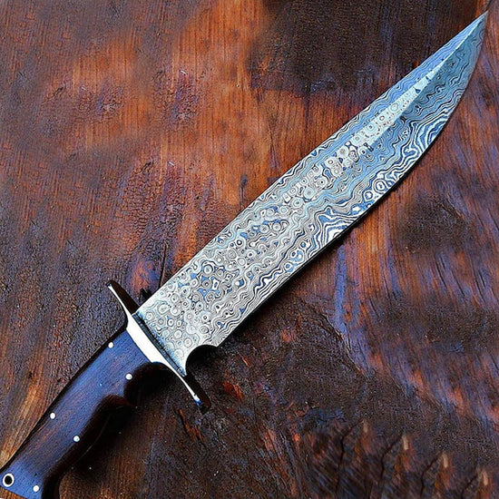 Ash Gears Damascus Knives - The Tanto Knives